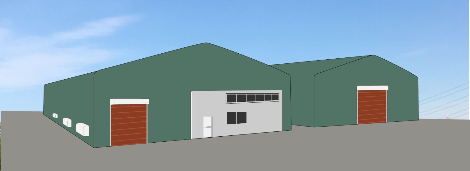 化学会社テント倉庫